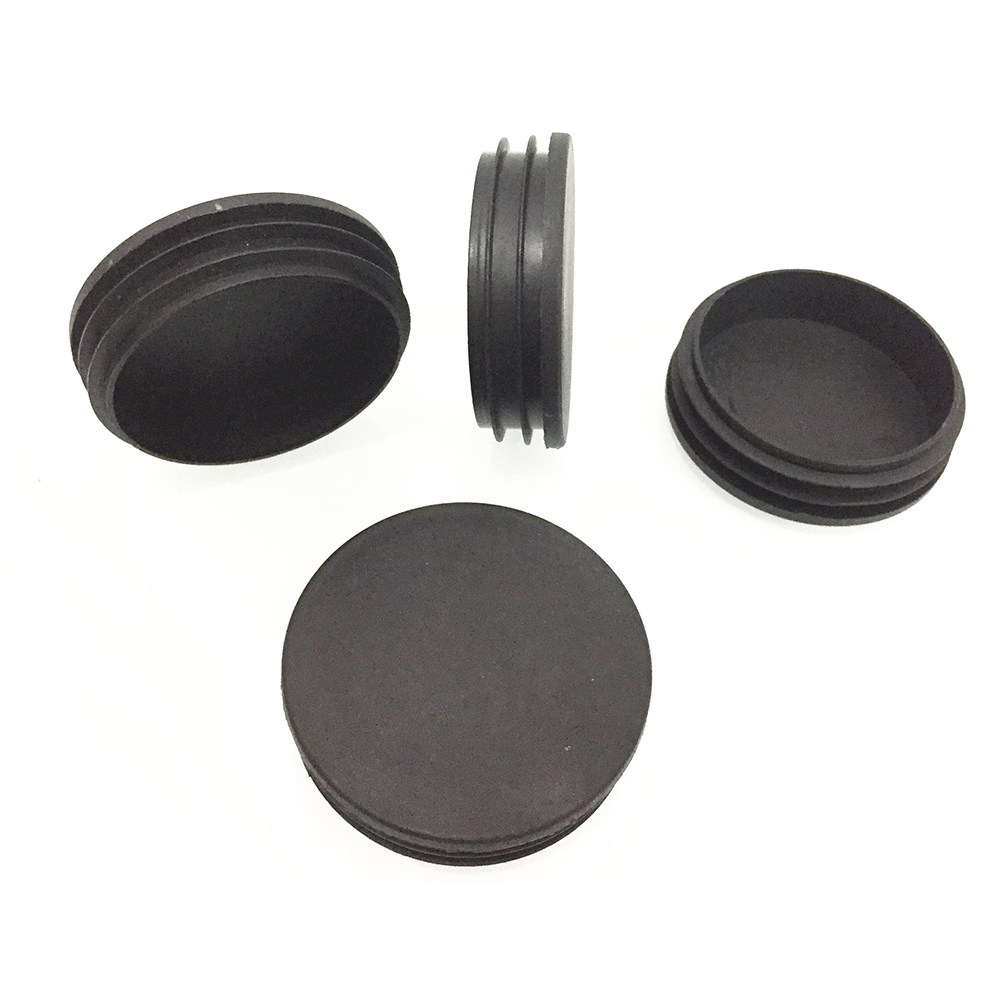 Furniture And Hardware - 10 個 60 ミリメートルプラスチックチューブエンドキャップ家具保護用ラウンドインナープラグ耐久性のある床の傷防止ストッパーハードウェア