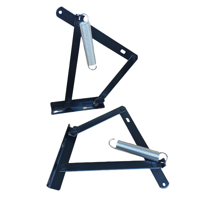 Furniture And Hardware - 三角形スプリングヒンジ、シンプルなソファベッドボックスヒンジ、厚みのある耐摩耗性家具金具機能収納ヒンジ