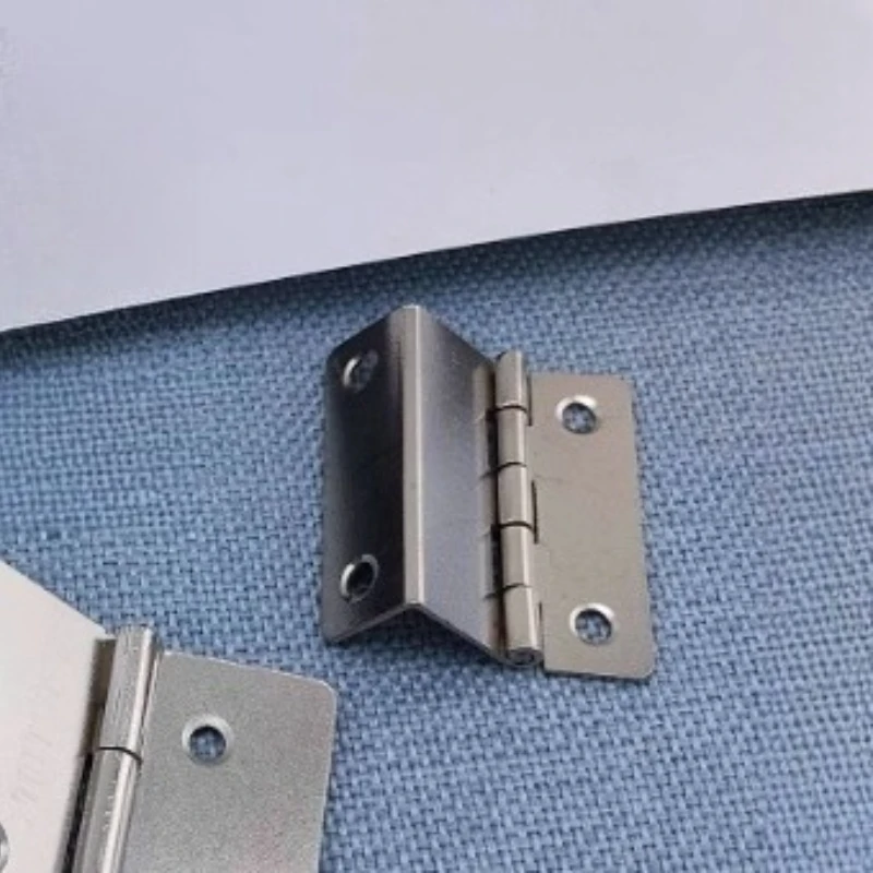 4 個の金属製シルバーキャビネットヒンジ 3 つの同等の折り - Furniture And Hardware のレビューと価格