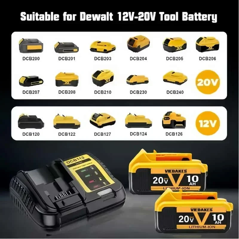 🔥 交換用20V 12.0Ahリチウム電池 Dewalt D - Bosch Drill Gsb 18V のレビューと価格