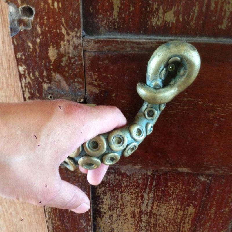 ヴィンテージタコドアノブアニマルスタイル屋外フック家具引き出 - Furniture Hardware Handles のレビューと価格