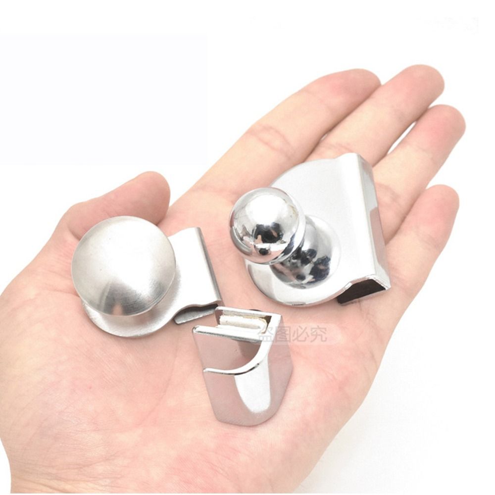 スチール製板クリップ 固定クリップ 家具金具 ガラス鏡ヒンジ - Furniture Hardware Handles のレビューと価格