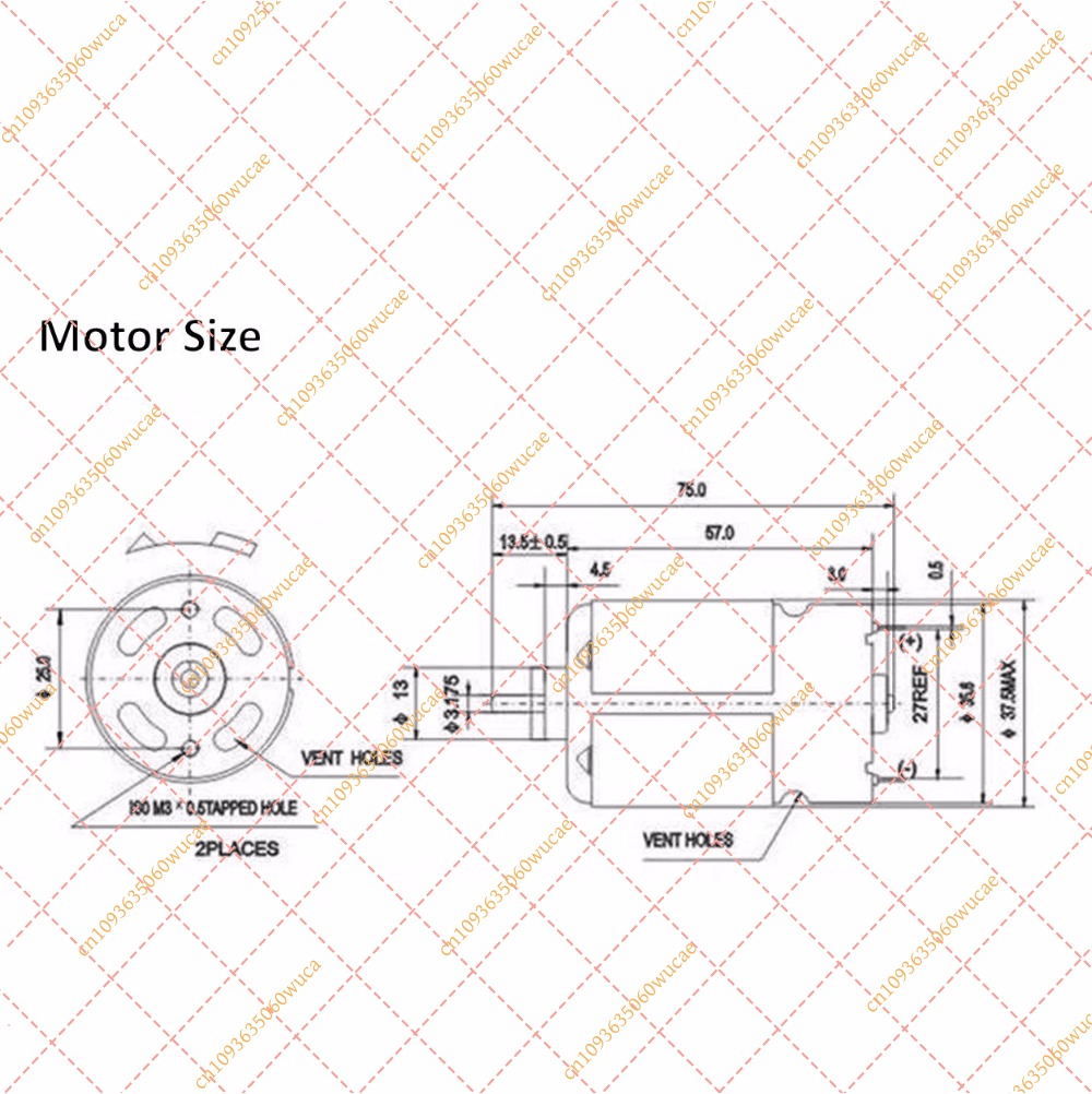 DC RS550 モーター 13 歯 13 歯 9.5 ミリ - Bosch Drill Gsb 18V のレビューと価格
